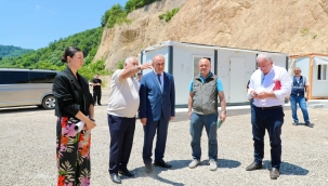 Vali Erol, Yapımı Devam Eden Doğal Yaşam Alanlarında İncelemede Bulundu